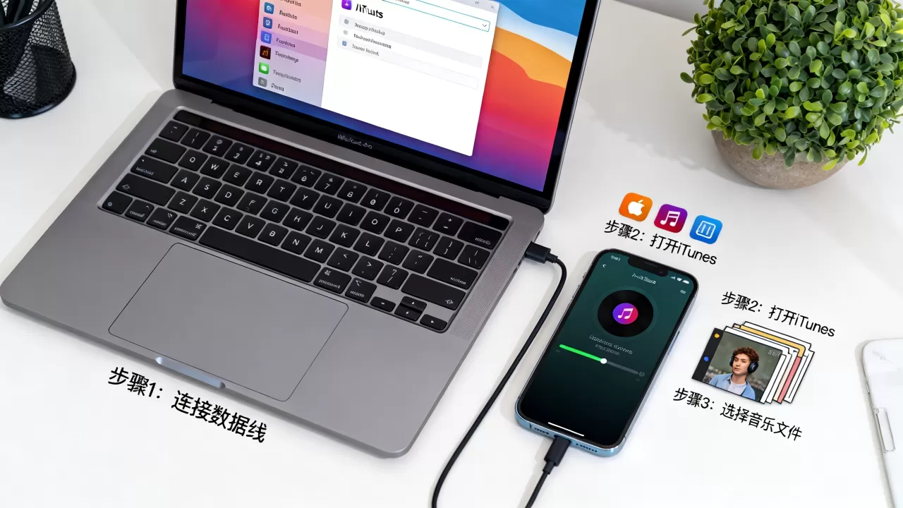 如何将电脑歌曲导入iphone，电脑歌曲导入iphone