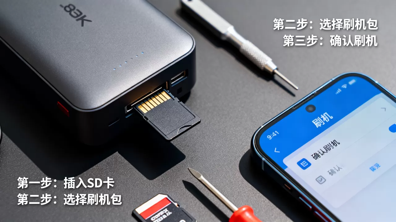 用外置sd卡刷机教程，外置sd卡刷机步骤