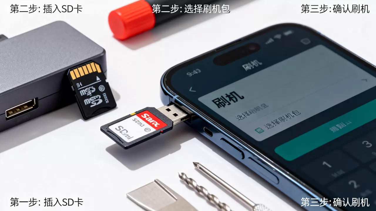 用外置sd卡刷机教程，外置sd卡刷机步骤