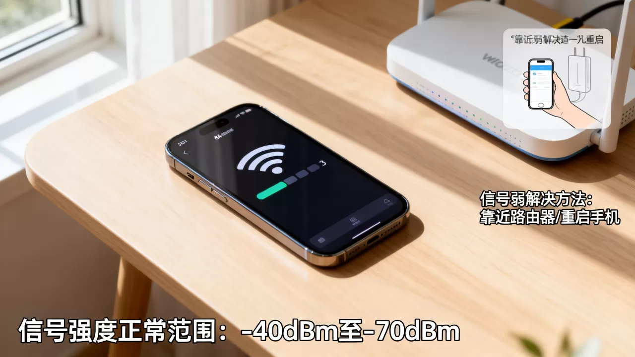 iphone wifi信号强度多少正常，iphone wifi信号弱怎么办
