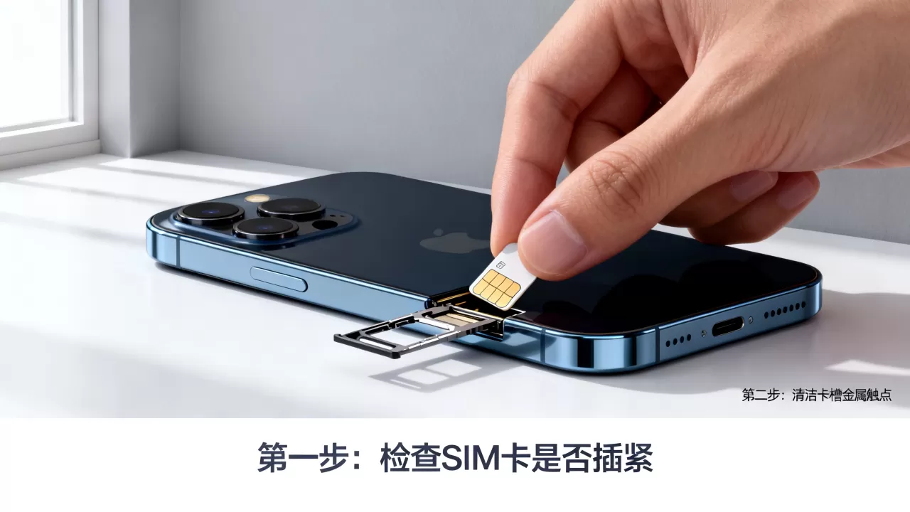 iphone不识别sim卡怎么办？iphone卡没信号解决方法