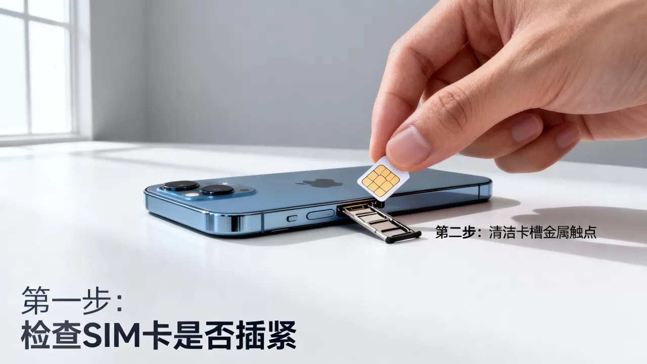 iphone不识别sim卡怎么办？iphone卡没信号解决方法