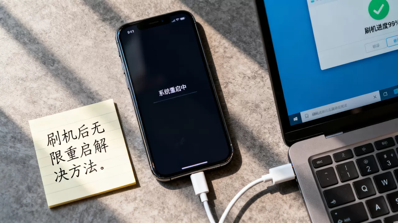 手机刷机后不断重启怎么办，手机刷机后无限重启