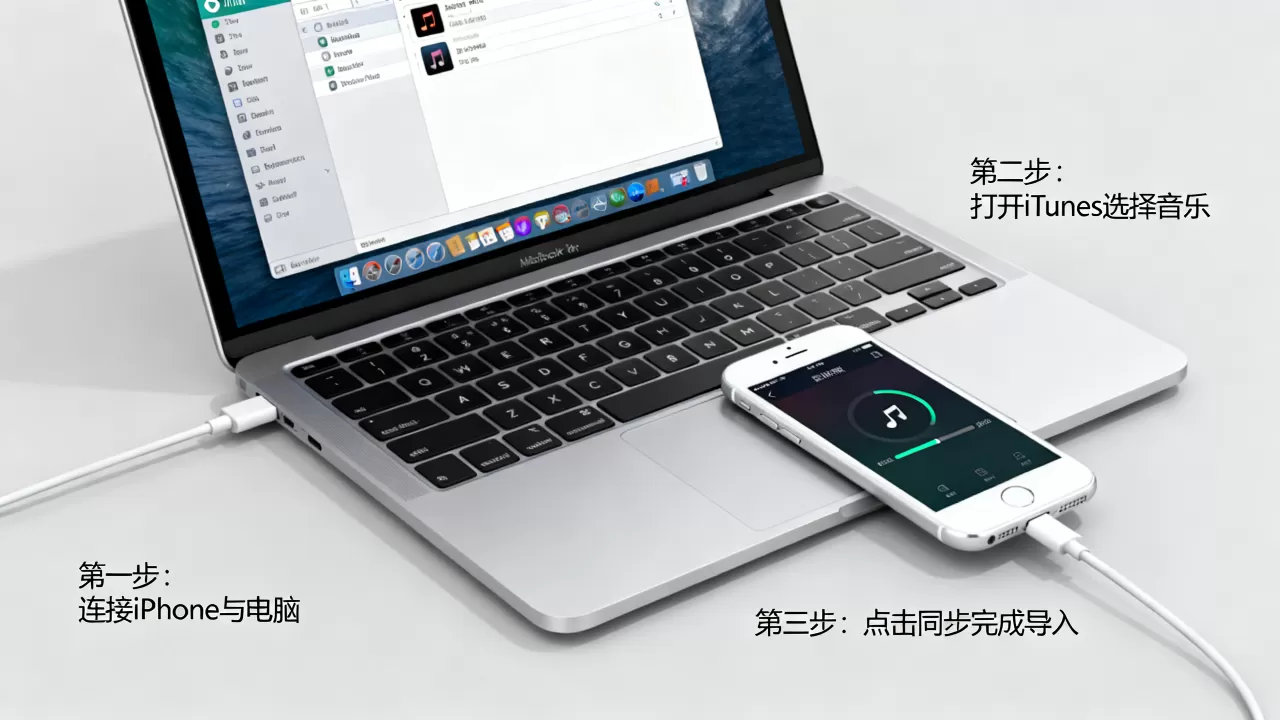 如何导入音乐到iphone，iphone怎么添加歌曲