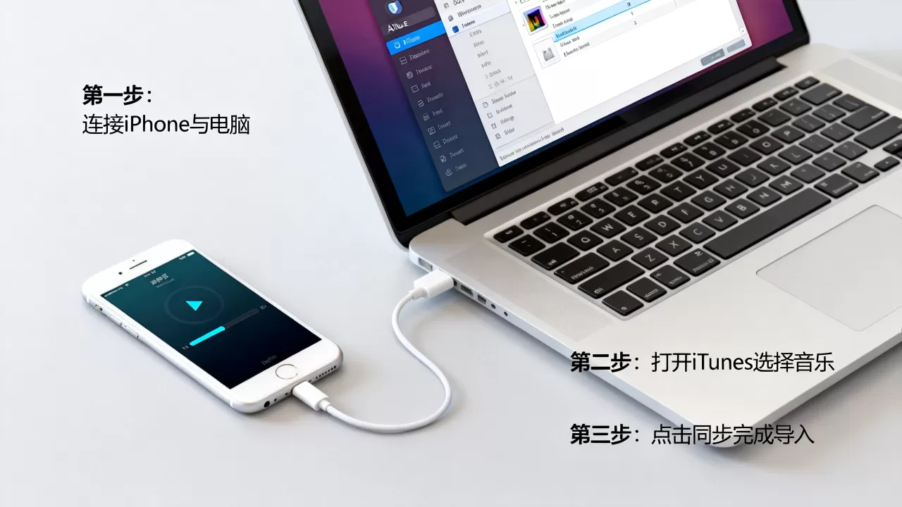 如何导入音乐到iphone，iphone怎么添加歌曲