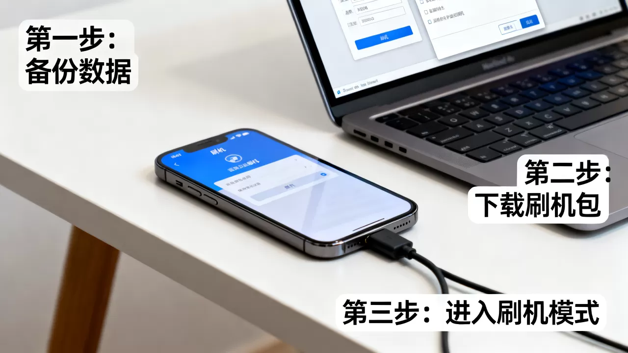 如何进行手机刷机，手机刷机教程