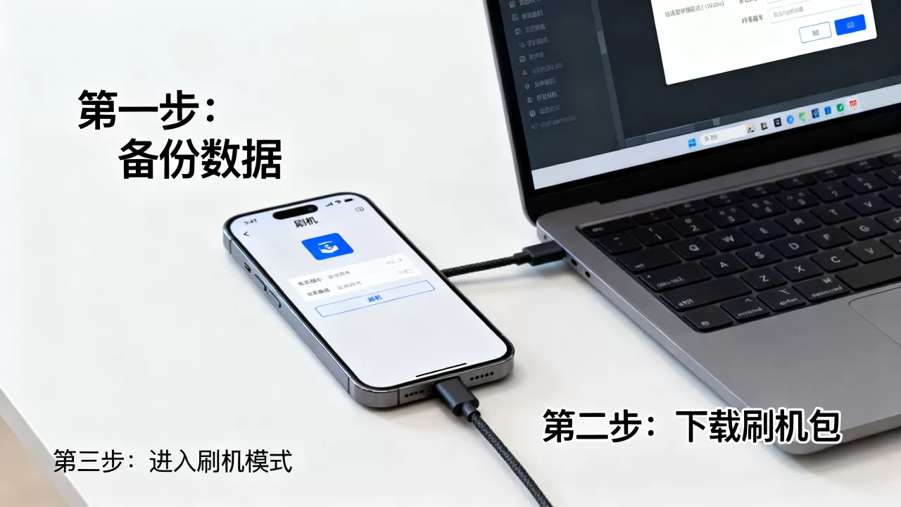 如何进行手机刷机，手机刷机教程