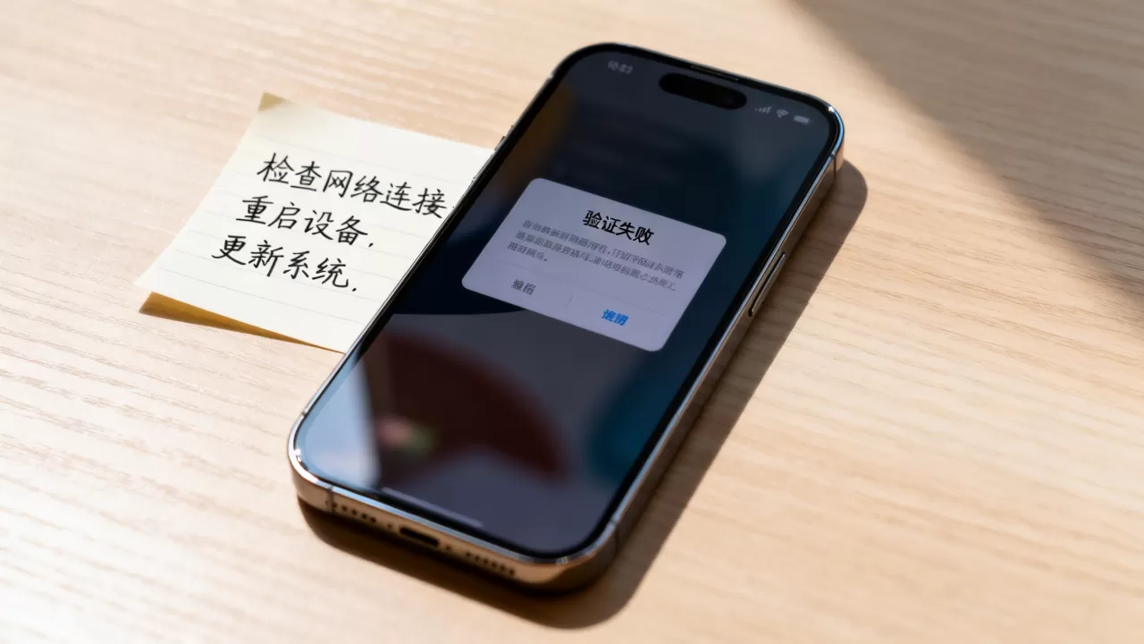iphone验证失败安装失败怎么办，iphone验证失败