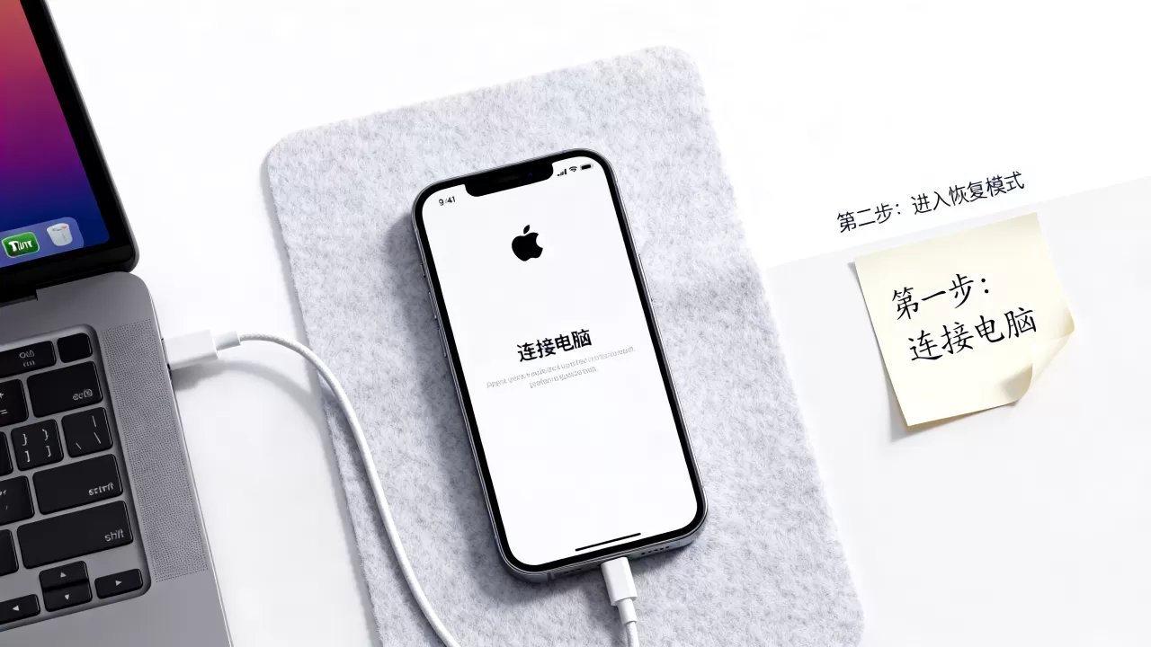 刷机后白苹果怎么办，iPhone白苹果解决方法
