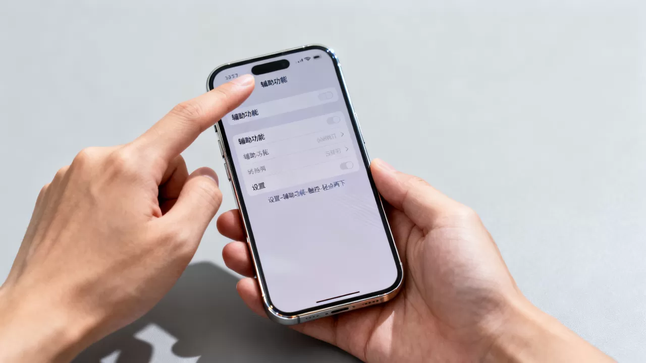 iphone双击屏幕锁屏怎么设置，iphone双击屏幕锁屏