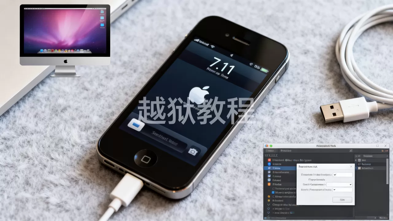iphone4 7.11越狱教程，iphone4 7.11越狱
