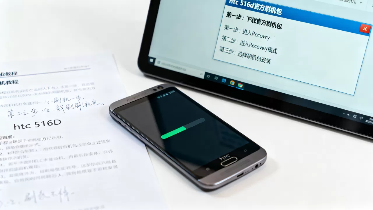htc 516d刷机教程，htc 516d刷机包