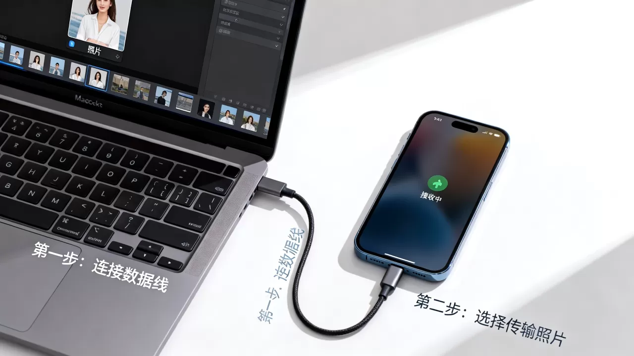 mac照片怎么传到iphone，mac传输照片到iphone方法