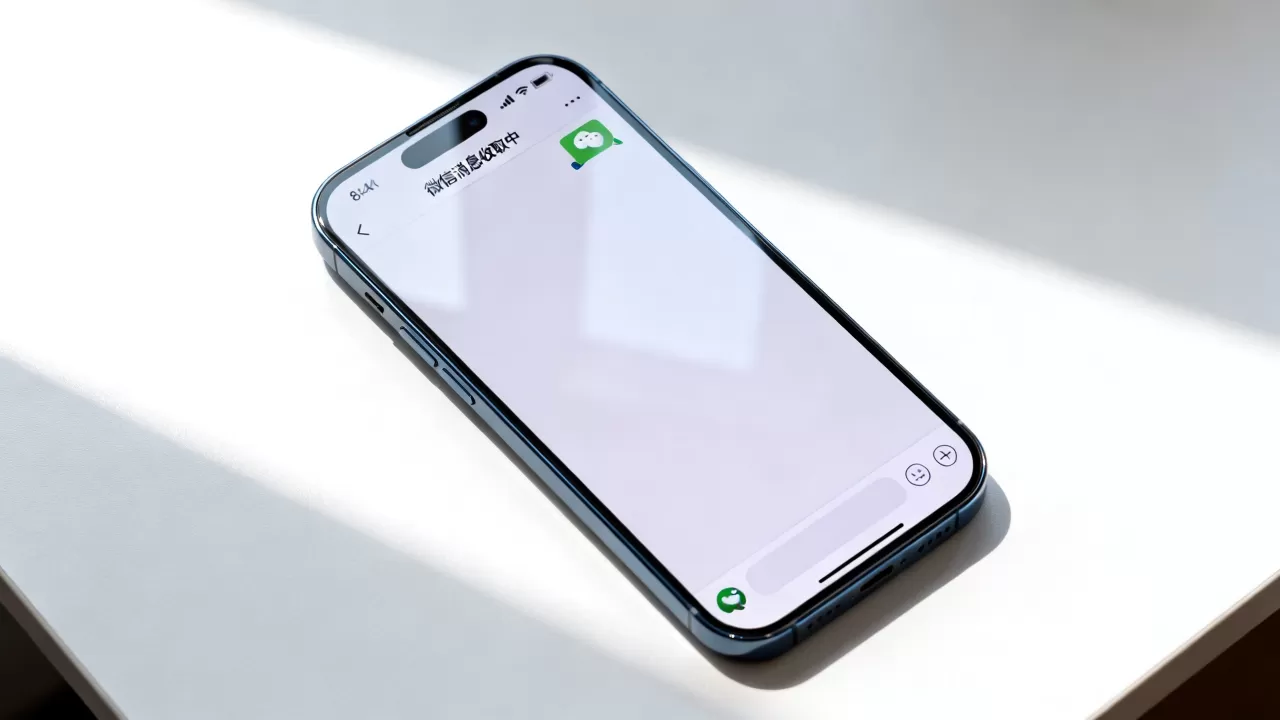 iphone微信显示收取中，iphone微信消息收取中怎么办