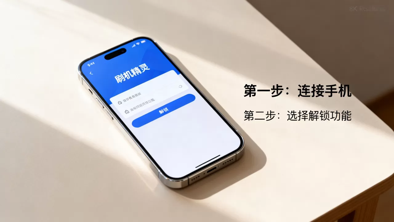 用刷机精灵怎么解锁手机，刷机精灵解锁教程