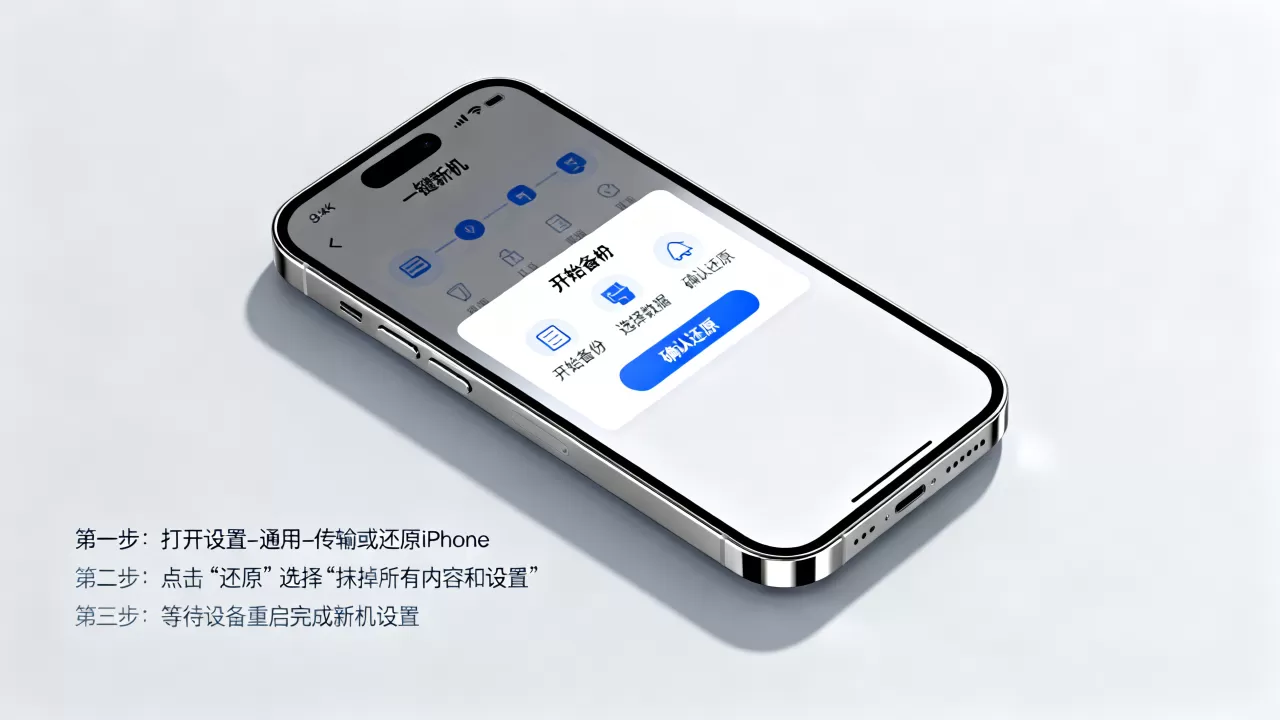iphone一键新机怎么用，iphone一键新机