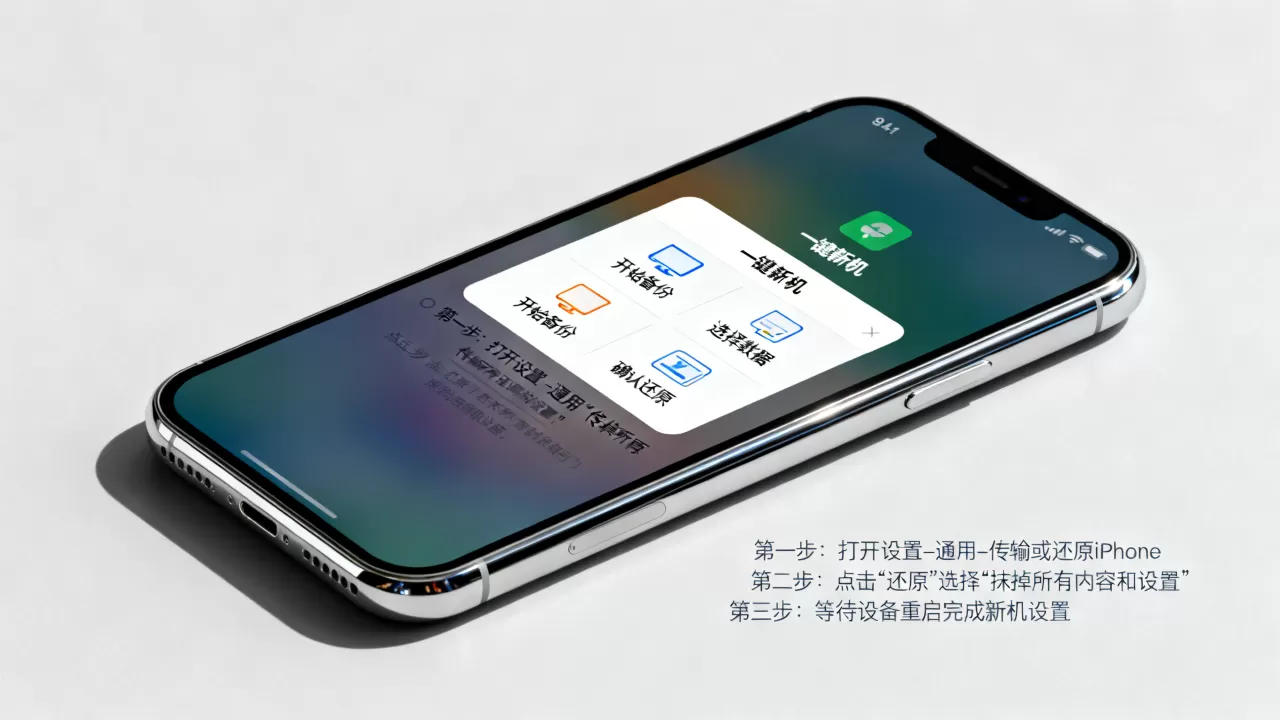 iphone一键新机怎么用，iphone一键新机