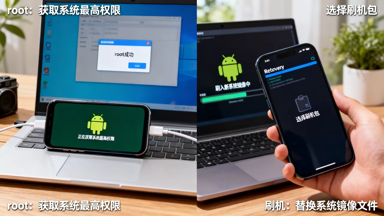 安卓root和刷机区别，安卓root刷机有什么区别