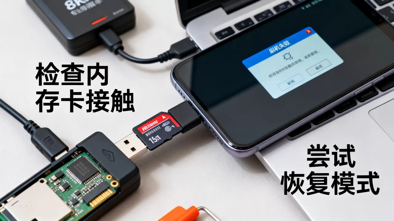内置内存卡刷机失败怎么办，内置内存卡刷机
