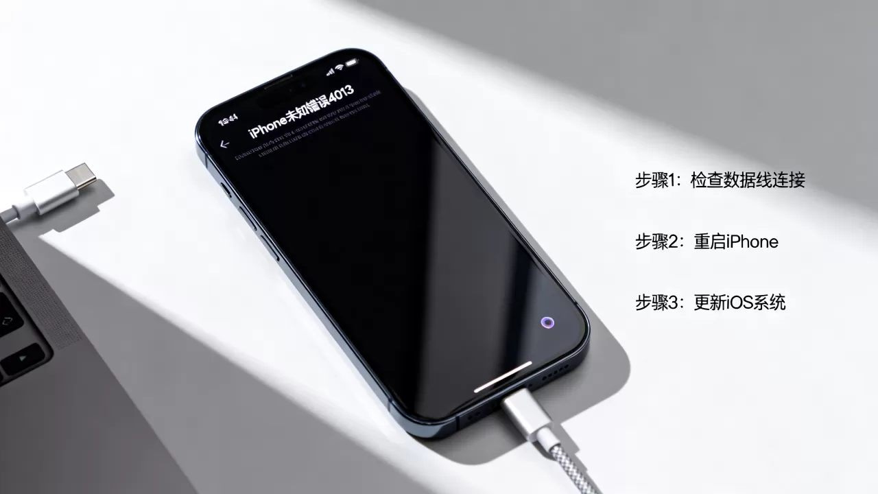 iPhone出现未知错误4013怎么办，iPhone未知错误4013解决方法