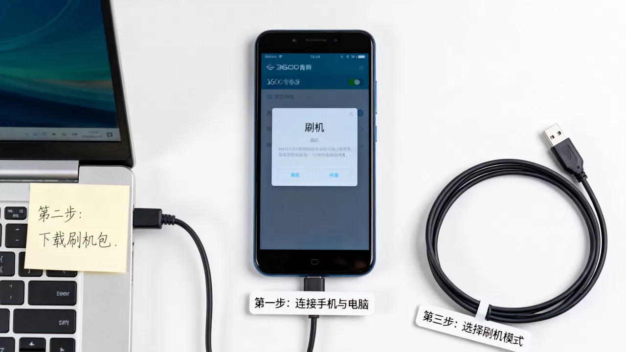 360手机青春版刷机教程，刷机教程