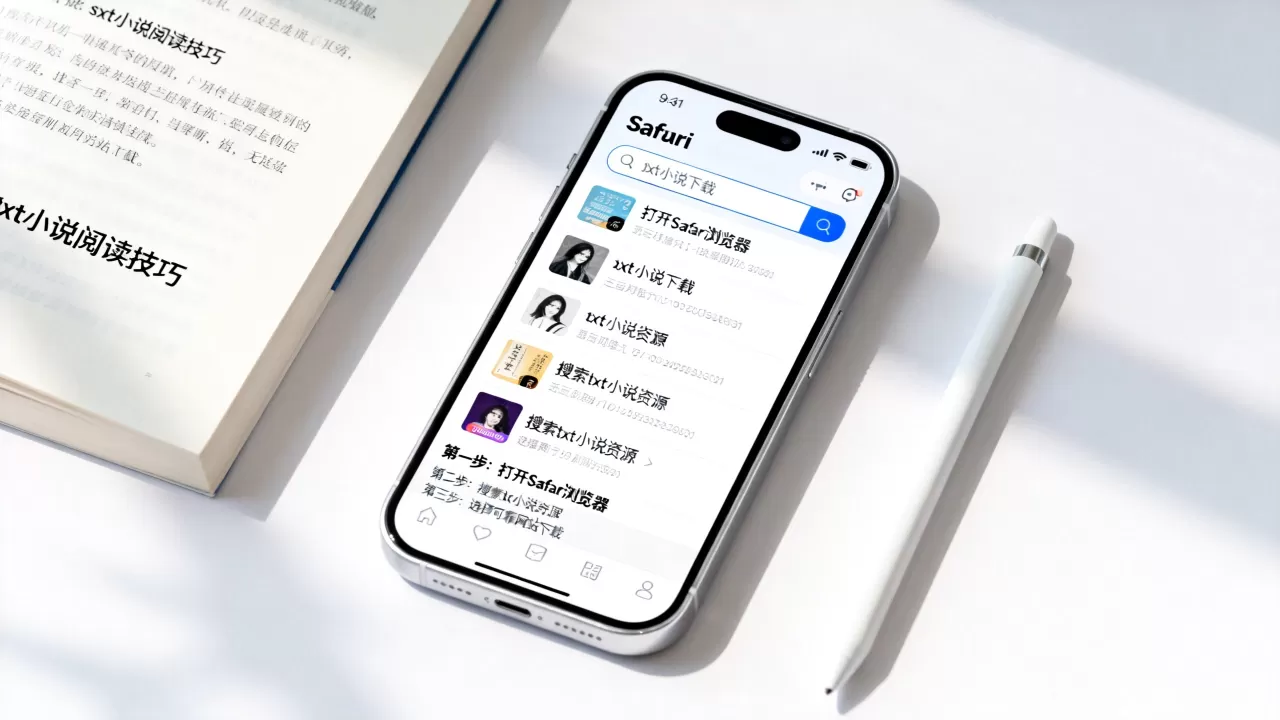 iPhone怎么下载txt小说？苹果手机txt小说下载方法