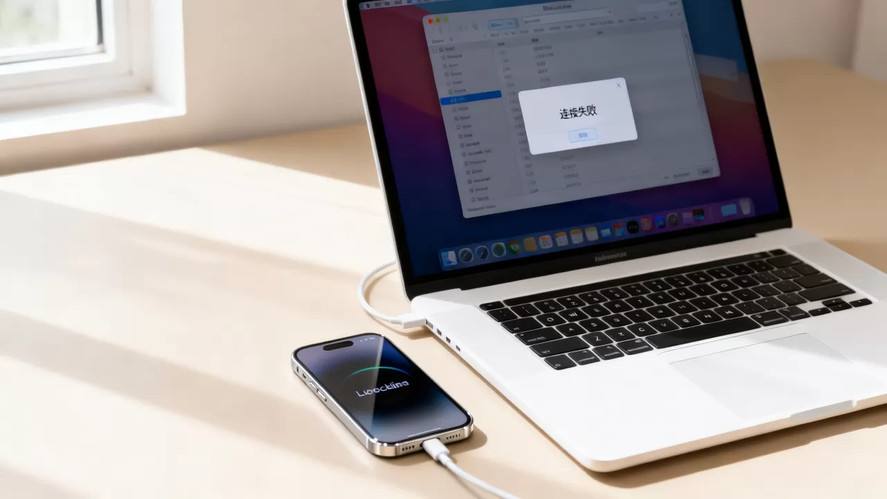iphone锁定连接itunes怎么办，iphone连接itunes失败