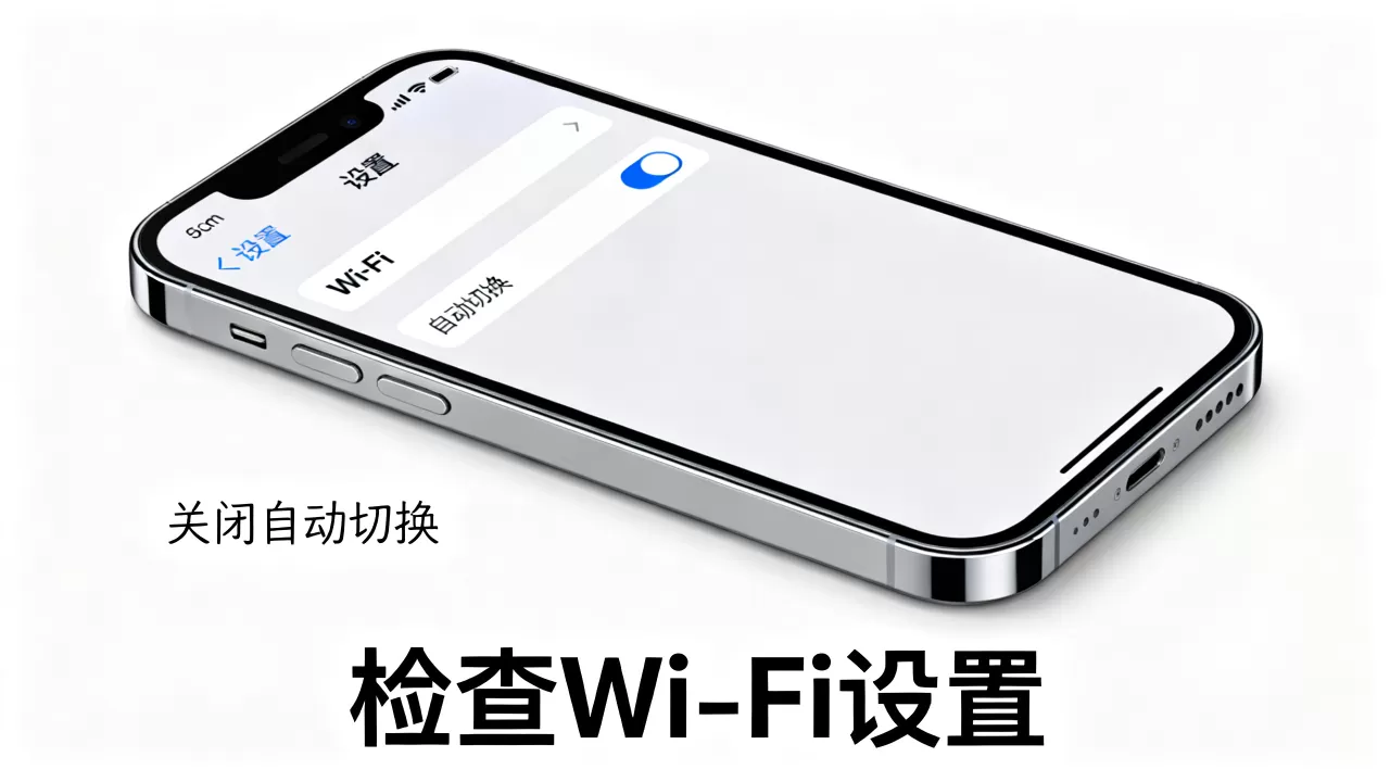iphone自动切换wifi怎么办，iphone自动切换wifi