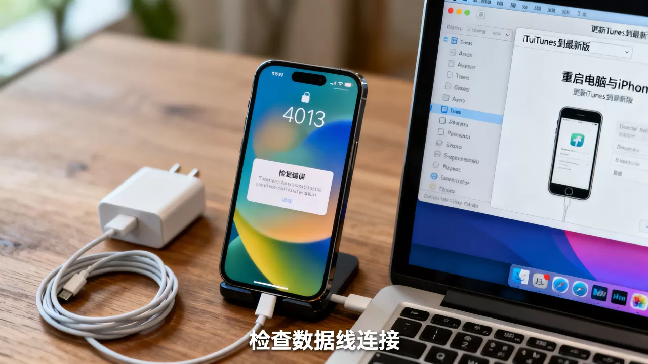 iPhone恢复错误4013怎么办？iPhone恢复错误4013解决方法