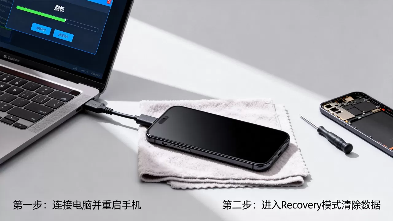 手机刷机中途断电变砖怎么办，手机刷机失败变砖如何修复