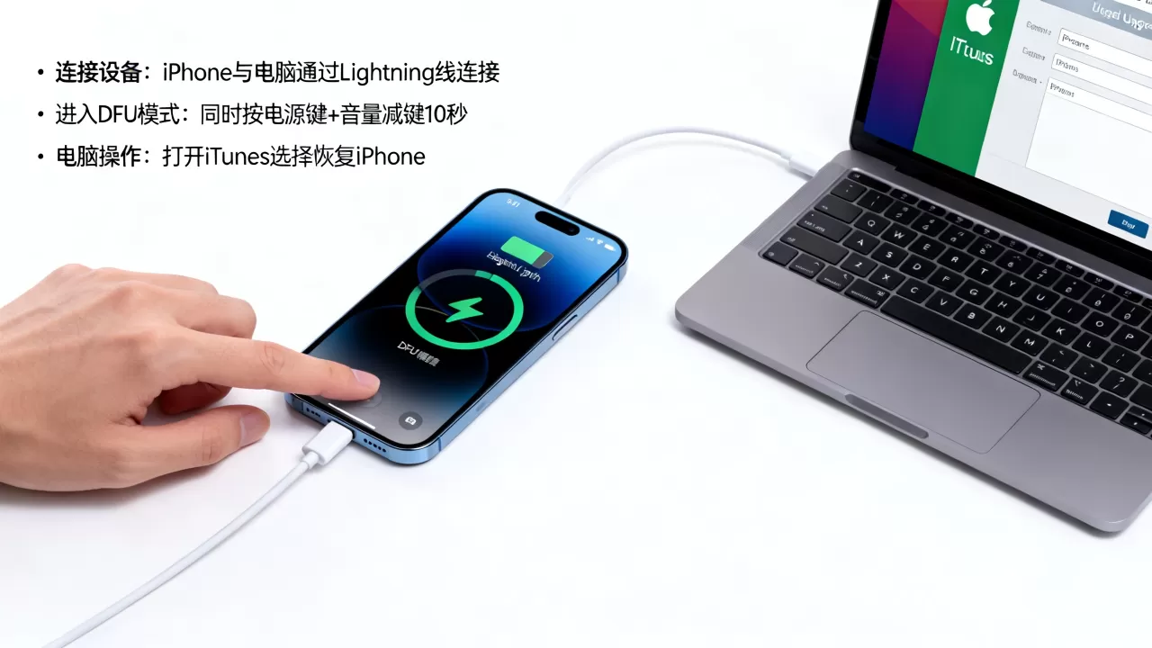 iphone线刷升级教程，iphone线刷升级失败怎么办
