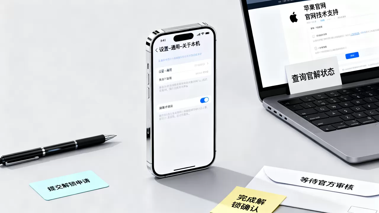 iphone查询官解，苹果官方解锁流程及注意事项