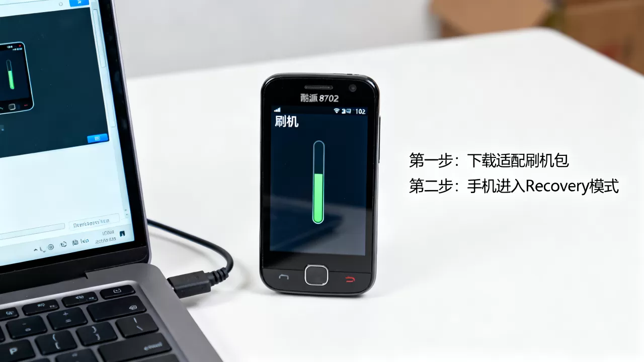 酷派8702手机刷机教程，酷派8702刷机失败怎么办