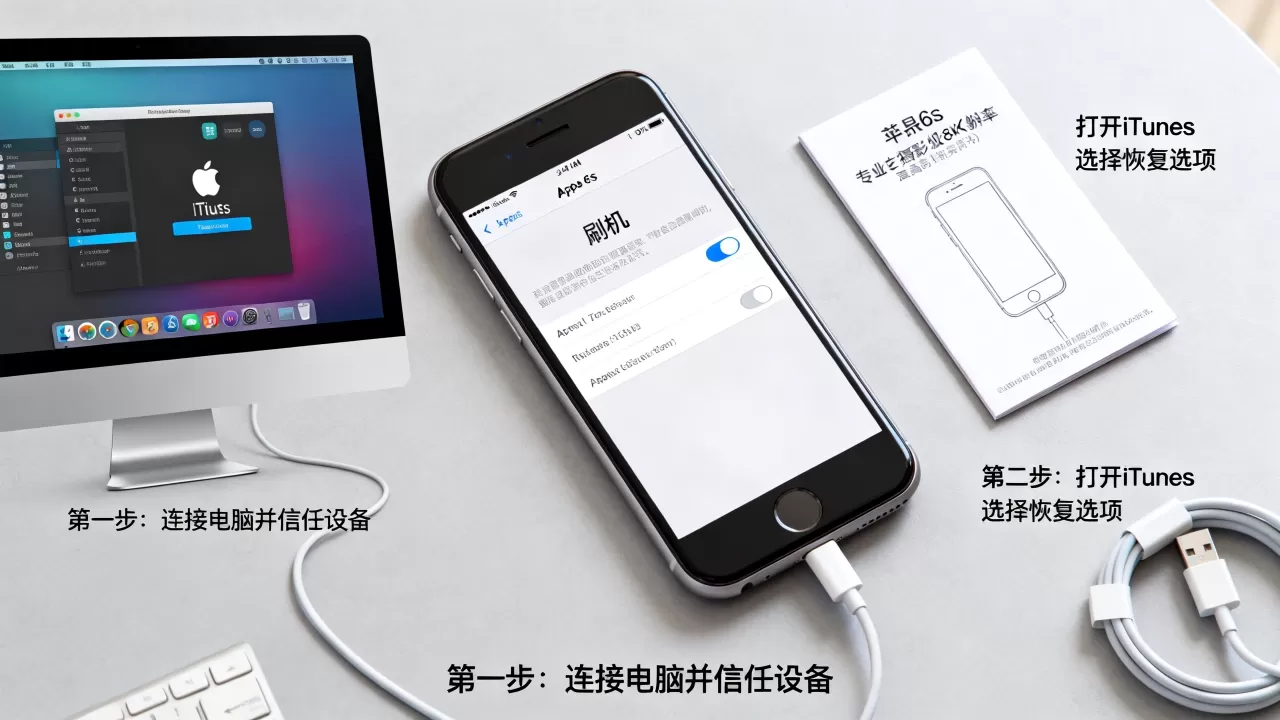 苹果6s演示机刷机教程，演示机怎么刷机