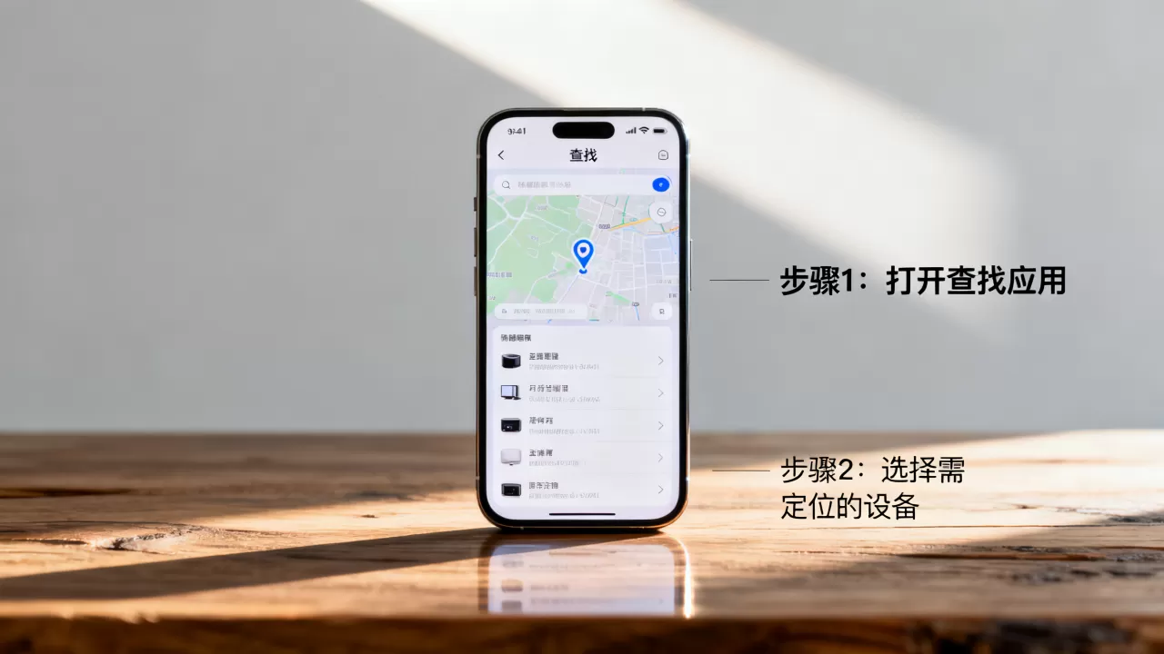 查我的iphone，iphone怎么查找位置