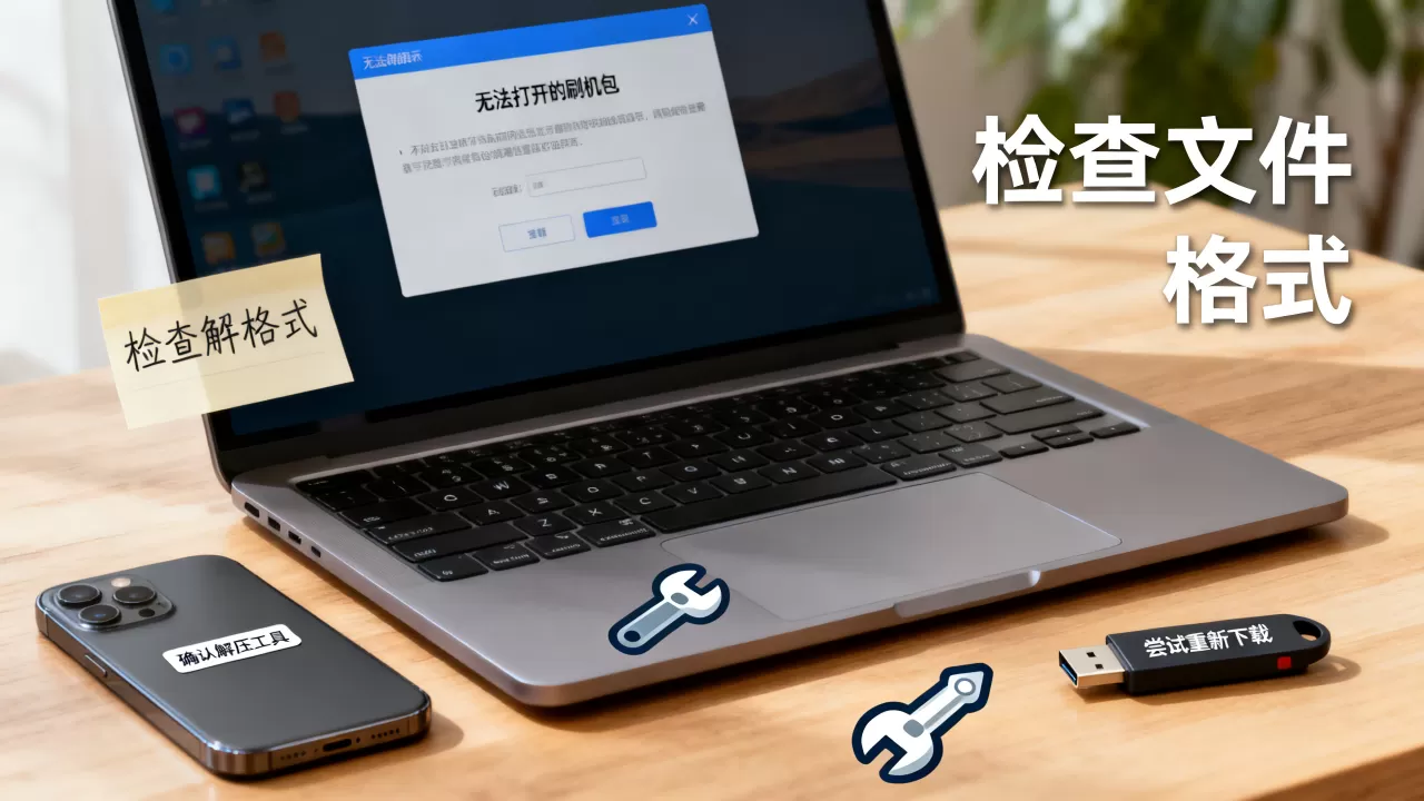 刷机包无法打开怎么办，刷机包打不开