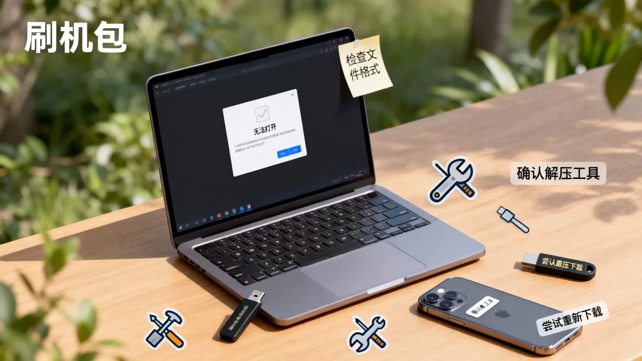 刷机包无法打开怎么办，刷机包打不开