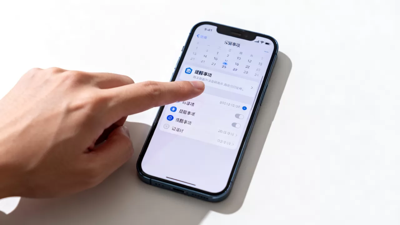 iPhone日历怎样提醒，iPhone日历设置提醒方法
