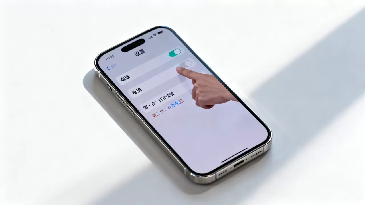 iPhone省电模式怎么开？iPhone省电模式快捷开启方法