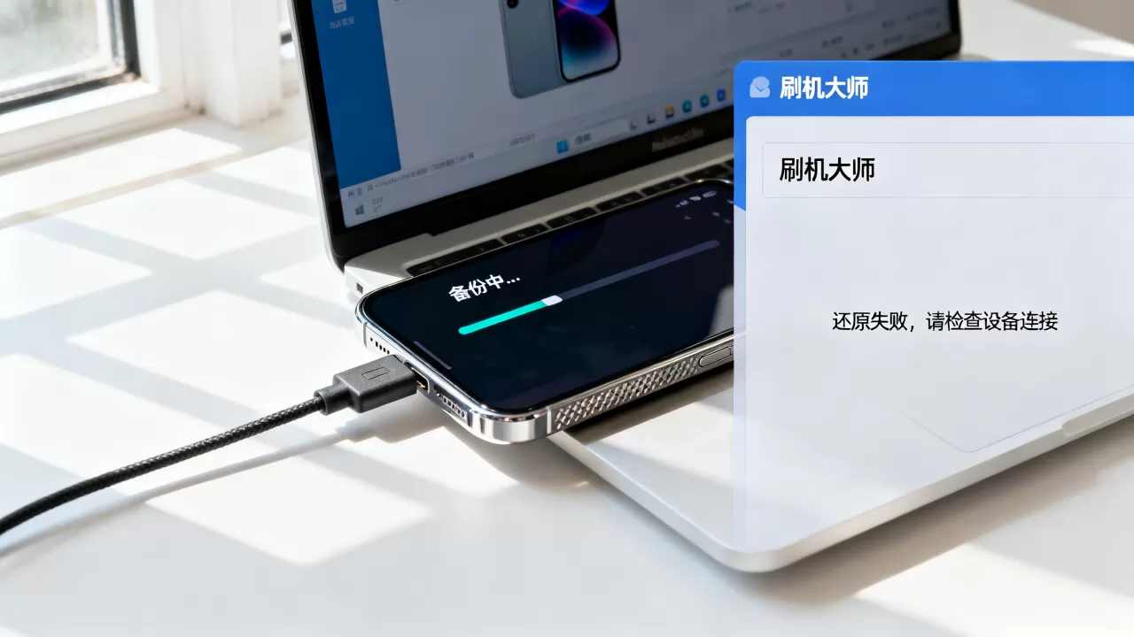 刷机大师备份还原失败怎么办？刷机大师备份还原教程