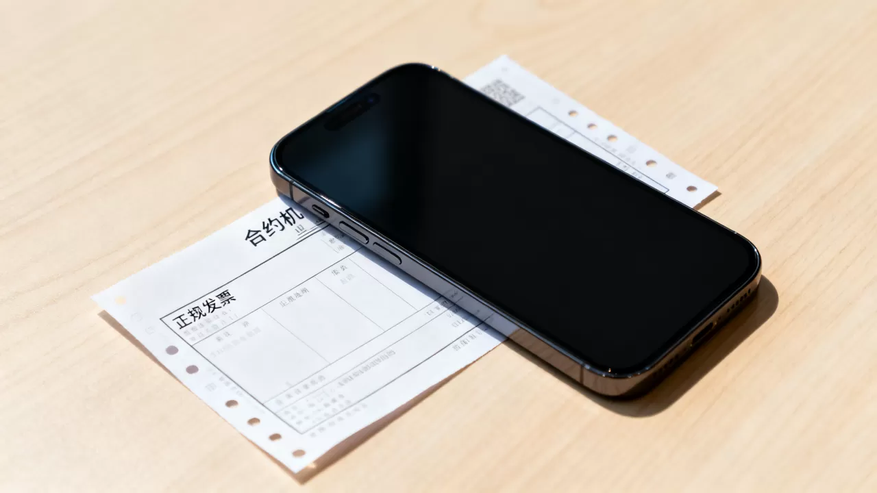 iphone合约机有发票吗，iphone合约机发票