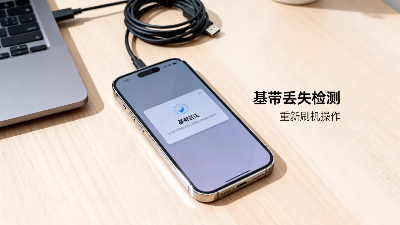 苹果手机刷机基带丢失怎么办，苹果手机刷机基带丢失