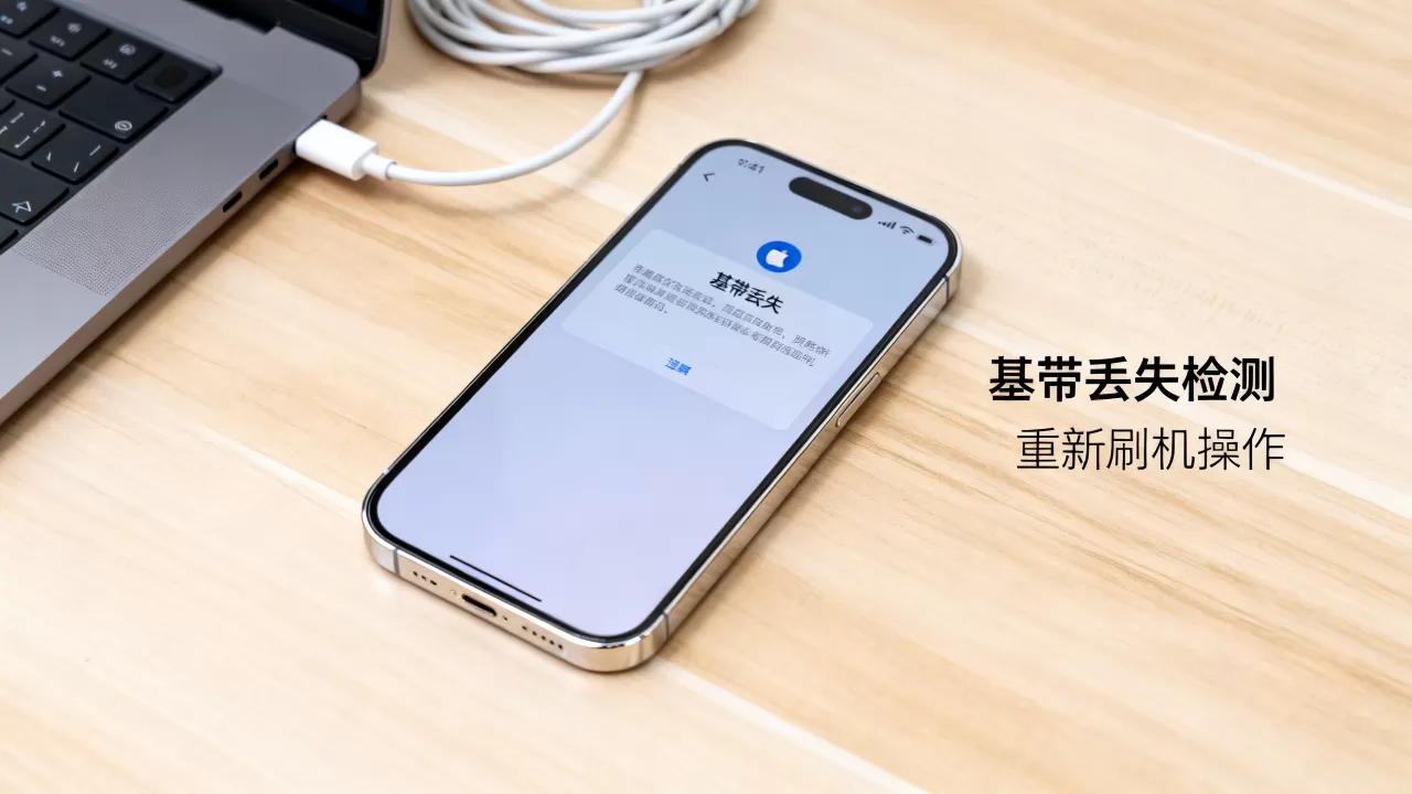 苹果手机刷机基带丢失怎么办，苹果手机刷机基带丢失