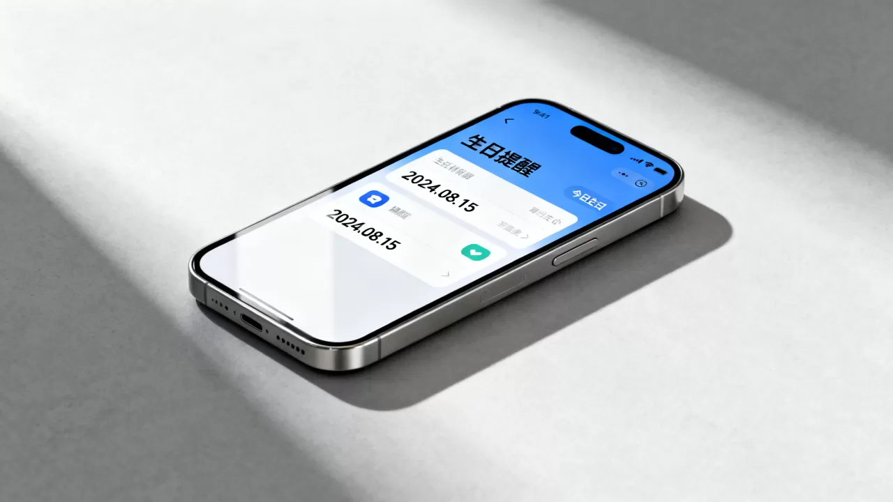 iphone生日提醒软件好用吗，iphone生日提醒软件