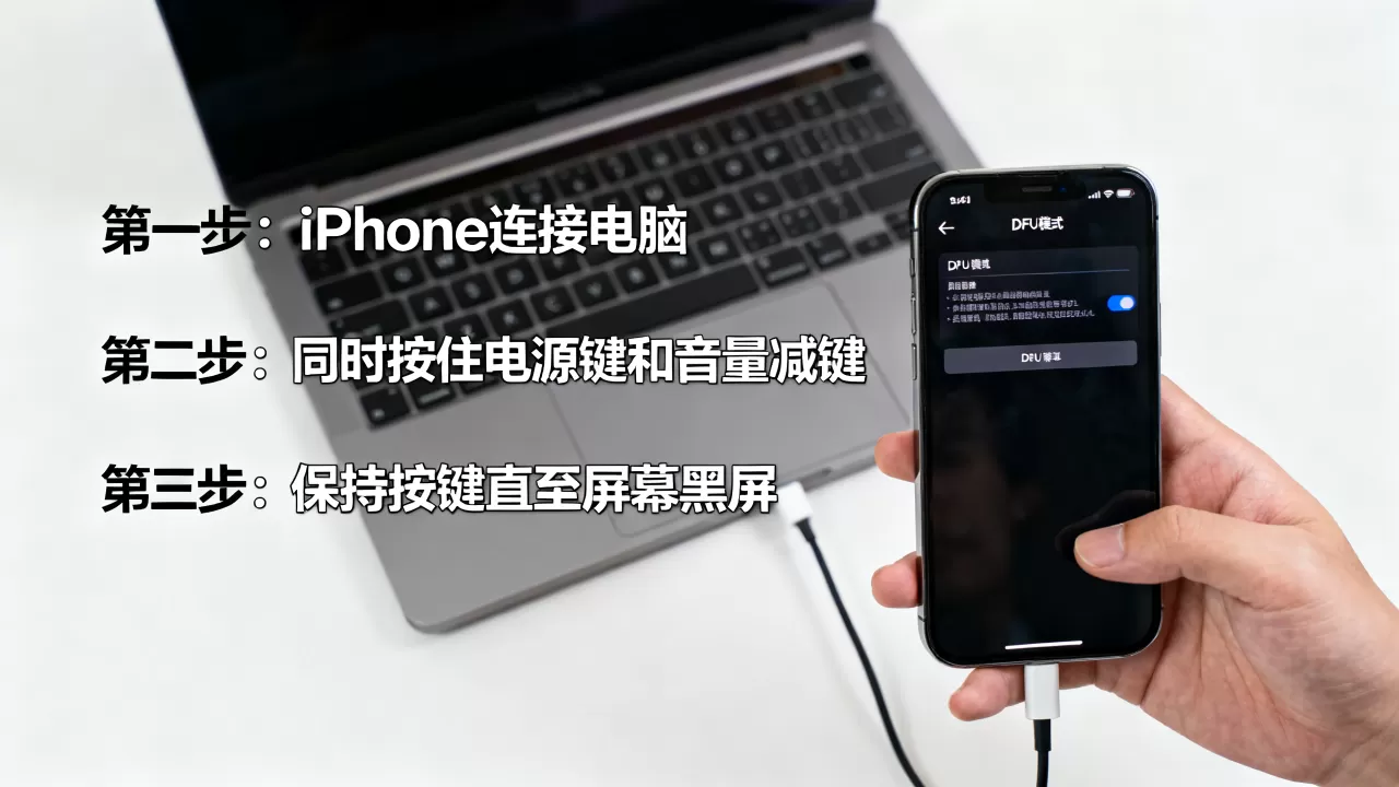 iphone怎么dfu刷机，iphone进入dfu模式方法