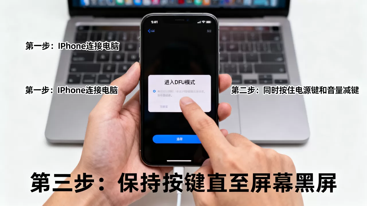 iphone怎么dfu刷机，iphone进入dfu模式方法