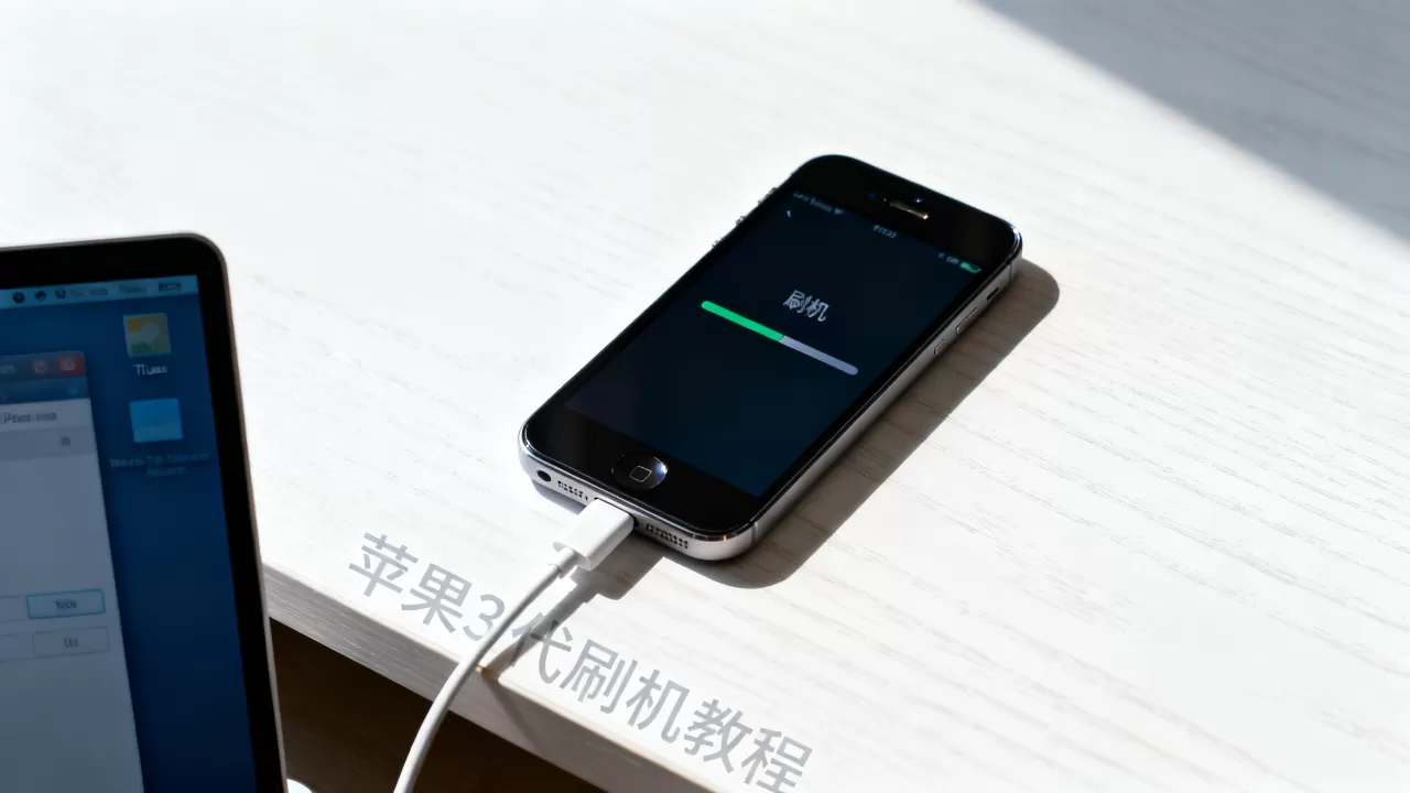 苹果3代刷机教程，苹果3代刷机教程