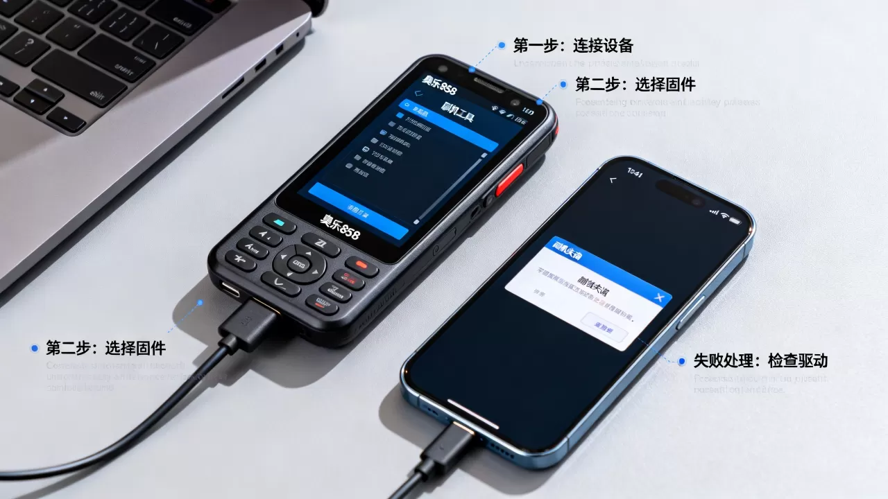 奥乐858刷机教程，奥乐858刷机失败怎么解决