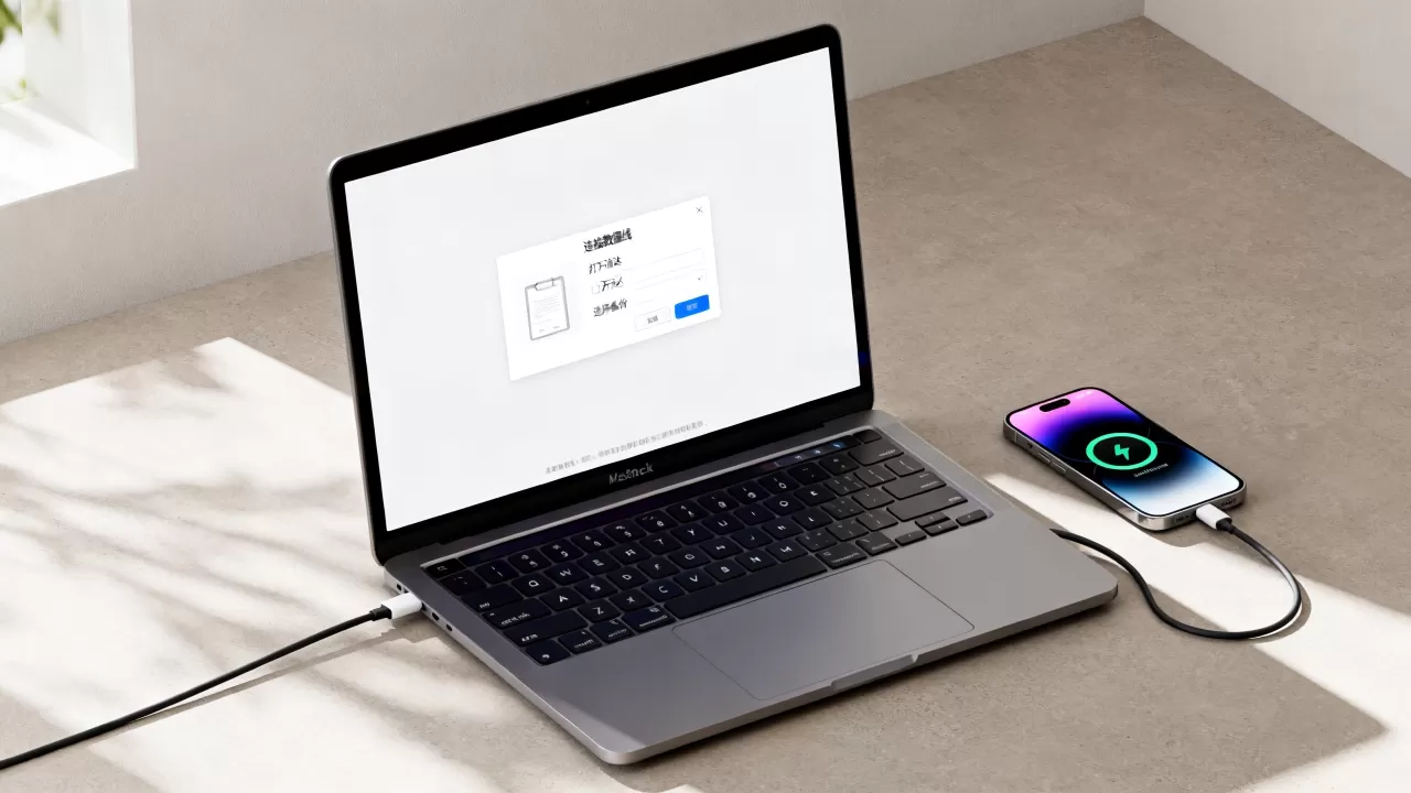 mac如何备份iphone，苹果手机备份到电脑教程
