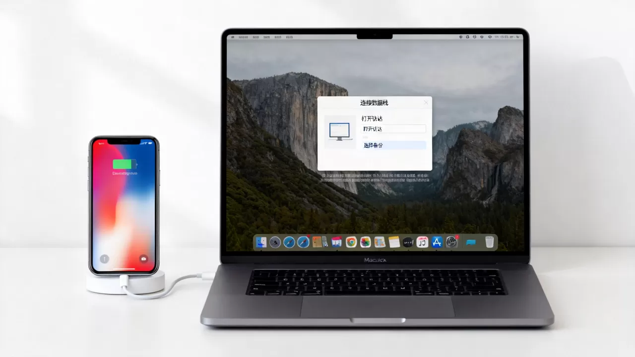 mac如何备份iphone，苹果手机备份到电脑教程